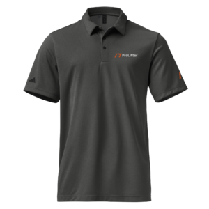 Adidas space-dyed polo